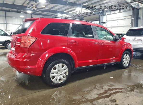 3C4PDCAB2GT147776 2016 DODGE JOURNEY Red Задня права чверть