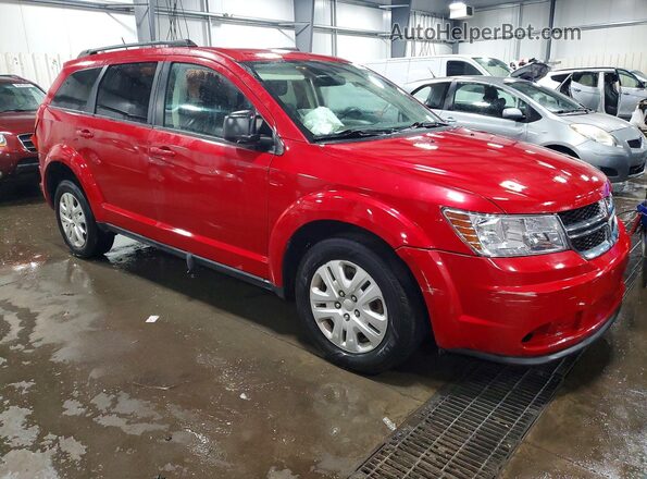 3C4PDCAB2GT147776 2016 DODGE JOURNEY Red Передня права чверть