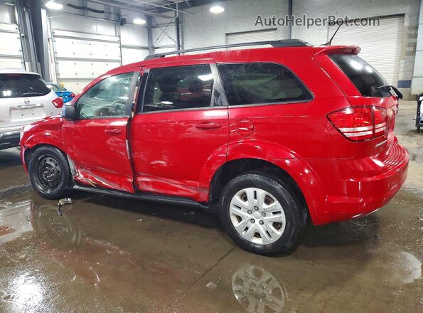3C4PDCAB2GT147776 2016 DODGE JOURNEY Red Задня ліва чверть