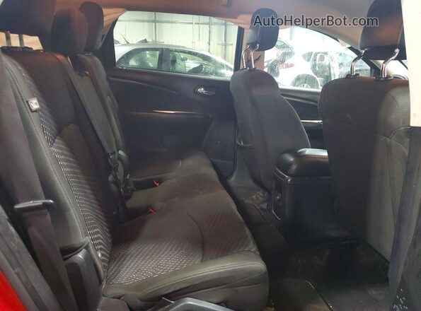 3C4PDCAB2GT147776 2016 DODGE JOURNEY Red Вид задньої частини салону