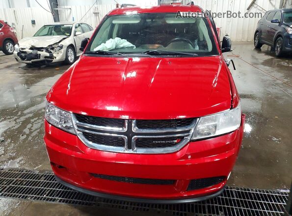 3C4PDCAB2GT147776 2016 DODGE JOURNEY Red Вид спереду