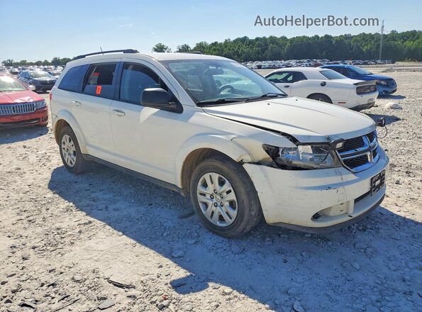 3C4PDCAB2GT230950 2016 DODGE JOURNEY White Przód prawy