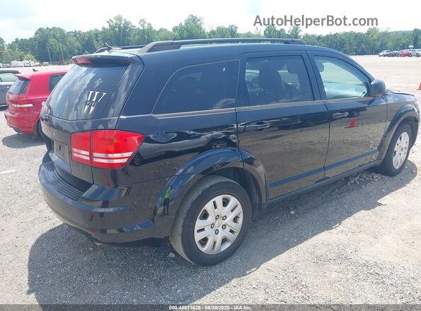 3C4PDCAB2HT507503 2017 DODGE JOURNEY Black Rear right