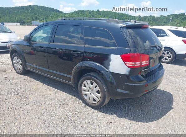 3C4PDCAB2HT507503 2017 DODGE JOURNEY Black Rear left