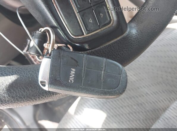 3C4PDCAB2HT507503 2017 DODGE JOURNEY Black Dashboard view