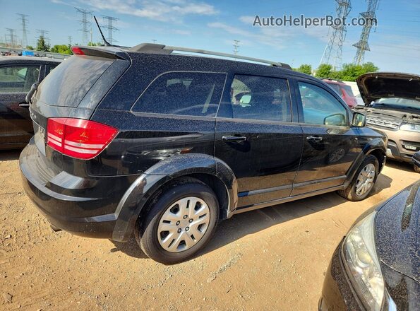3C4PDCAB2HT564669 2017 DODGE JOURNEY Черный Задняя правая четверть
