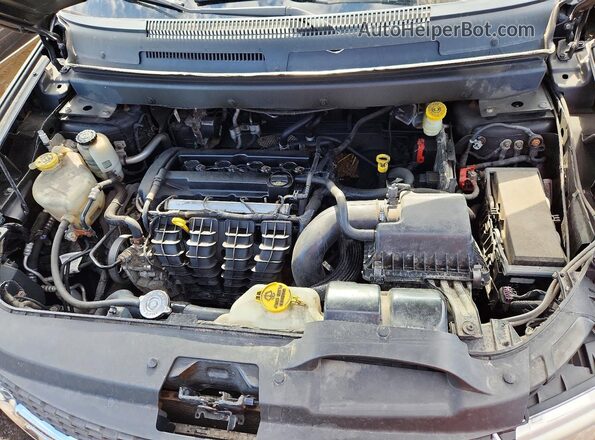 3C4PDCAB2HT564669 2017 DODGE JOURNEY Черный Вид подкапотного пространства