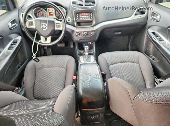 3C4PDCAB2HT573565 2017 DODGE JOURNEY Black Вид панелі приладів