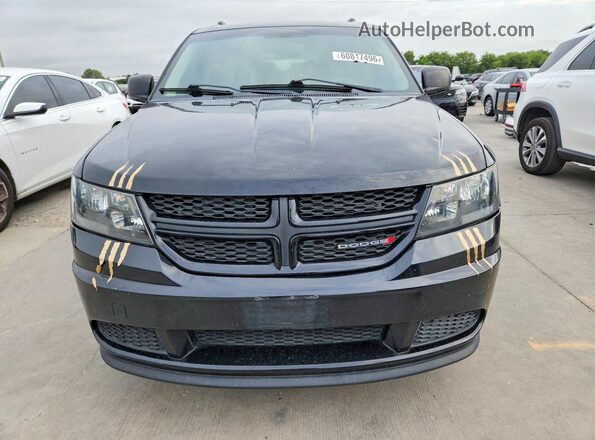 3C4PDCAB2HT573565 2017 DODGE JOURNEY Black Вид спереду