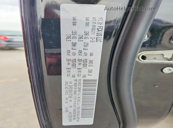 3C4PDCAB2HT573565 2017 DODGE JOURNEY Black Вид наклейки з VIN-кодом