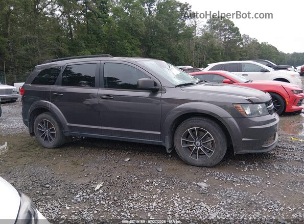 3C4PDCAB2JT243463 2018 DODGE JOURNEY Gray Rear interior view