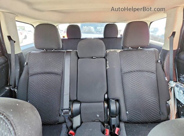 3C4PDCAB2JT302088 2018 DODGE JOURNEY Gray Вид задніх сидінь
