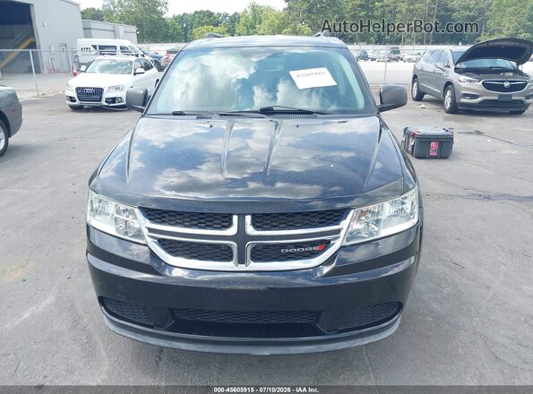 3C4PDCAB2JT347306 2018 DODGE JOURNEY Black Vista del cuadro de instrumentos
