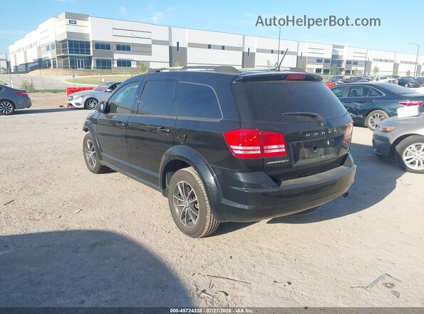 3C4PDCAB2JT363599 2018 DODGE JOURNEY Black Задня ліва чверть