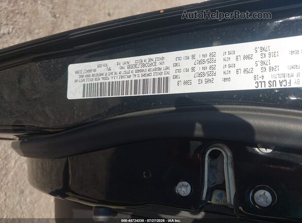 3C4PDCAB2JT363599 2018 DODGE JOURNEY Black Вид підкапотного простору