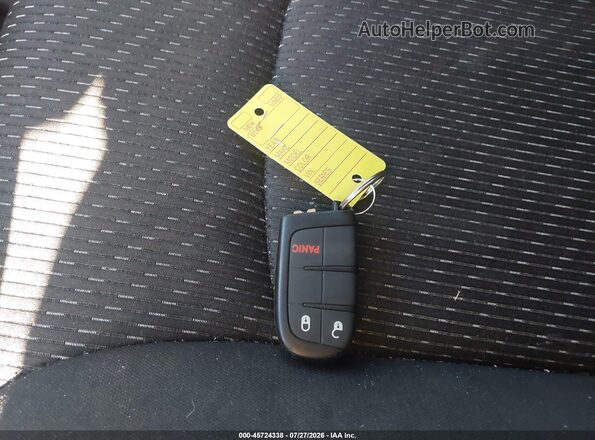 3C4PDCAB2JT363599 2018 DODGE JOURNEY Black Вид панелі приладів