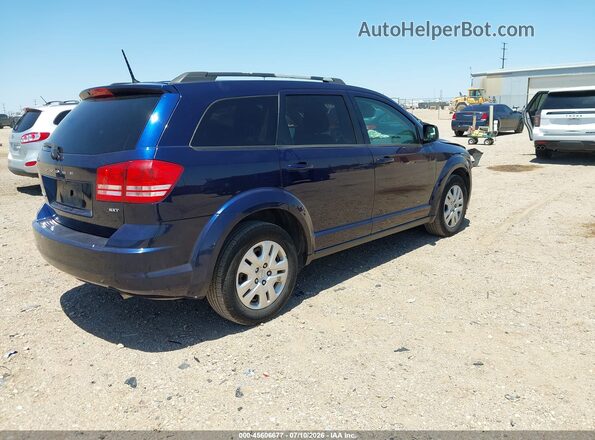 3C4PDCAB2JT535047 2018 DODGE JOURNEY Blue Tył prawy