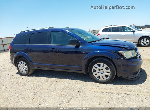 3C4PDCAB2JT535047 2018 DODGE JOURNEY Blue Widok wnętrza z tyłu