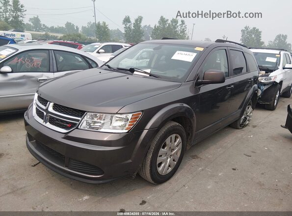 3C4PDCAB2KT746539 2019 DODGE JOURNEY Серый Передняя левая четверть