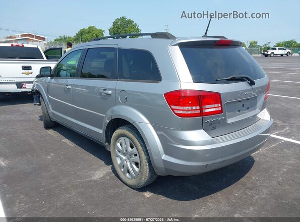 3C4PDCAB2KT797376 2019 DODGE JOURNEY Silver Tył lewy