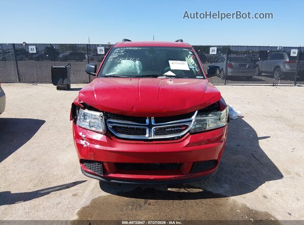 3C4PDCAB2LT182313 2020 DODGE JOURNEY Red ხელსაწყოთა პანელის ხედი