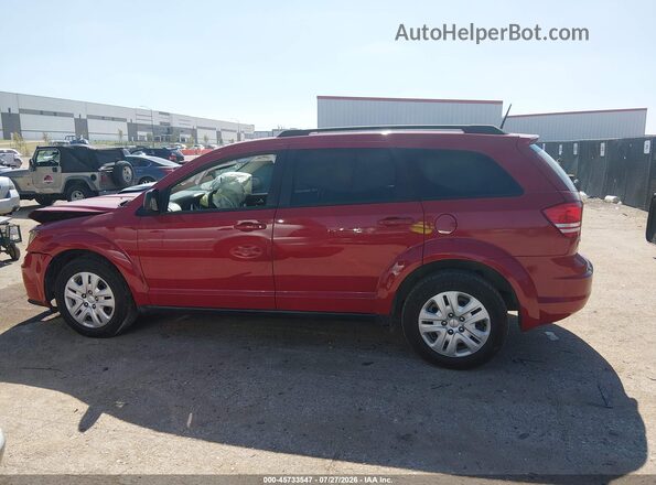 3C4PDCAB2LT182313 2020 DODGE JOURNEY Red სალონის 360-გრადუსიანი ხედი