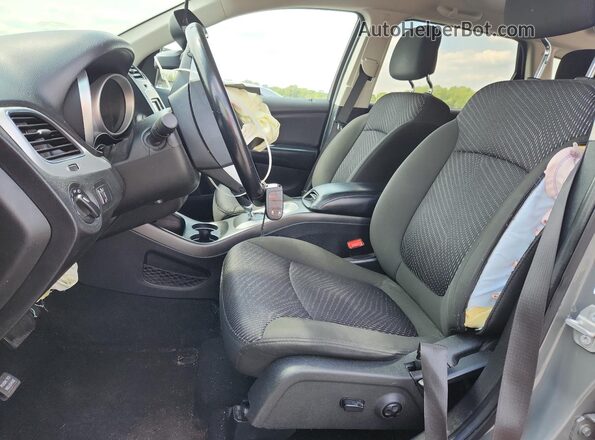 3C4PDCAB2LT199323 2020 DODGE JOURNEY Gray წინა სალონის ხედი