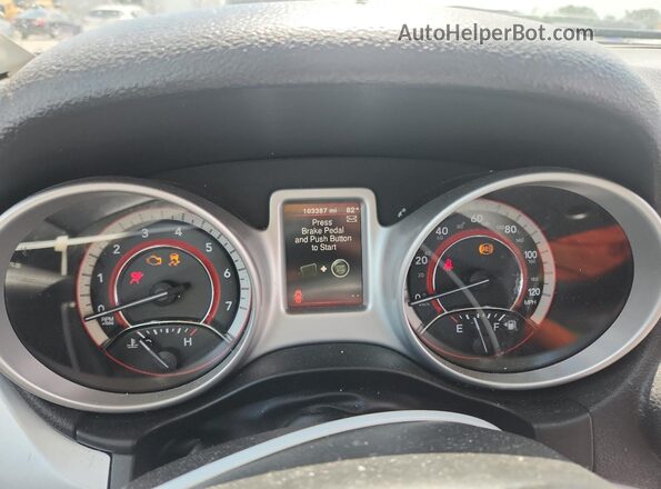 3C4PDCAB2LT199323 2020 DODGE JOURNEY Gray ხელსაწყოთა პანელის ხედი