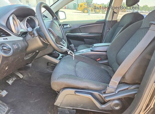 3C4PDCAB2LT202382 2020 DODGE JOURNEY Black Front interior view
