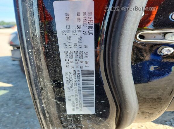 3C4PDCAB2LT202382 2020 DODGE JOURNEY Black 360 interior view