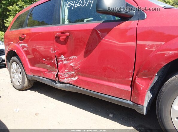 3C4PDCAB2LT235849 2020 DODGE JOURNEY Красный Вид спереди