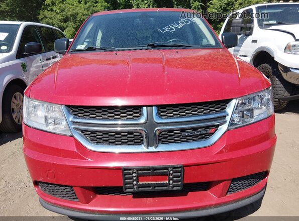 3C4PDCAB2LT235849 2020 DODGE JOURNEY Красный Вид щитка приборов