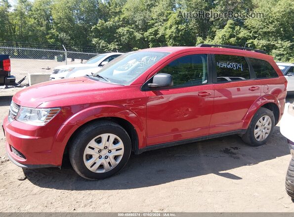 3C4PDCAB2LT235849 2020 DODGE JOURNEY Красный Панорамный вид салона 360°