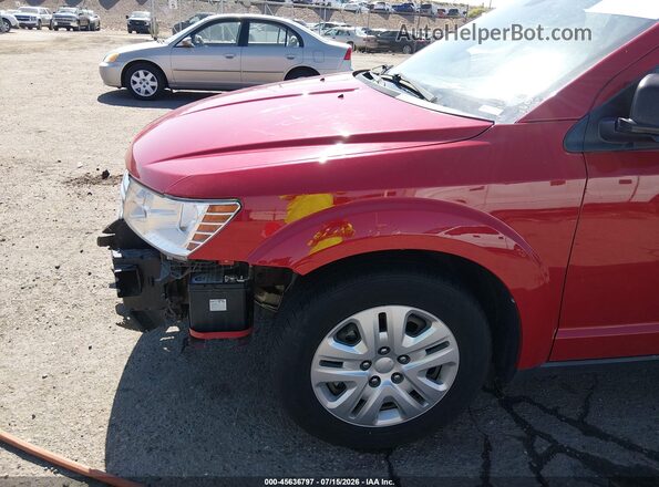 3C4PDCAB2LT237231 2020 DODGE JOURNEY Red წინა ხედი