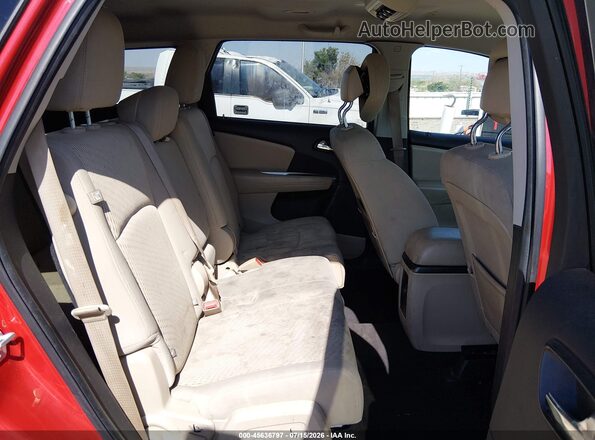 3C4PDCAB2LT237231 2020 DODGE JOURNEY Red VIN კოდის სტიკერის ხედი