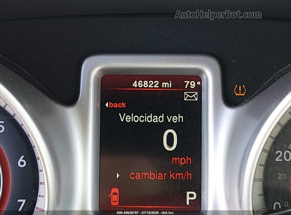 3C4PDCAB2LT237231 2020 DODGE JOURNEY Red 