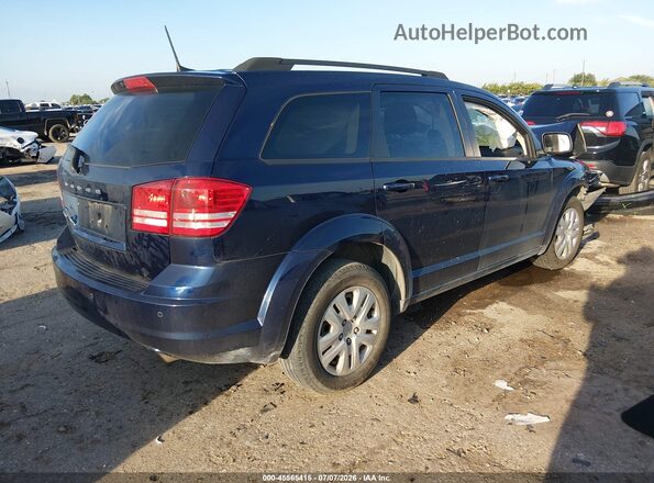 3C4PDCAB2LT262601 2020 DODGE JOURNEY Dark Blue Задня права чверть