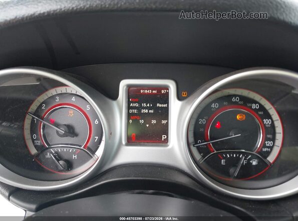 3C4PDCAB2LT271797 2020 DODGE JOURNEY Black უკანა სავარძლების ხედი