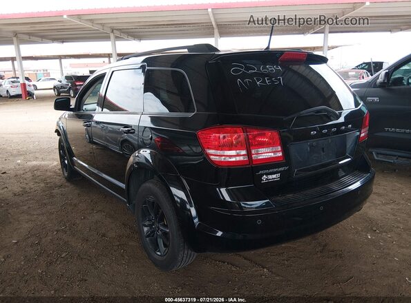 3C4PDCAB2LT278619 2020 DODGE JOURNEY Black Задня ліва чверть