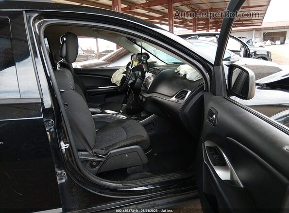 3C4PDCAB2LT278619 2020 DODGE JOURNEY Black Вид салону спереду