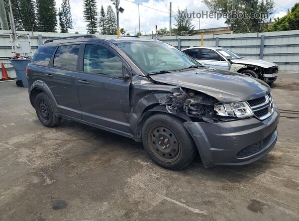 3C4PDCAB3GT128217 2016 DODGE JOURNEY Gray Front right