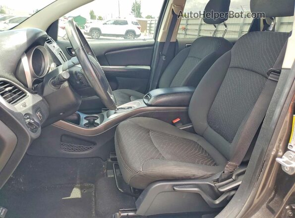 3C4PDCAB3GT128217 2016 DODGE JOURNEY Gray Front interior view
