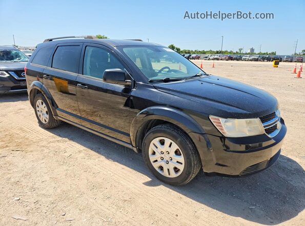 3C4PDCAB3GT185906 2016 DODGE JOURNEY Black Front right