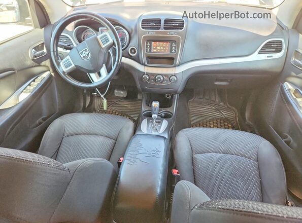 3C4PDCAB3GT185906 2016 DODGE JOURNEY Black Dashboard view