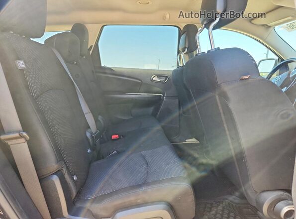 3C4PDCAB3GT185906 2016 DODGE JOURNEY Black Rear interior view