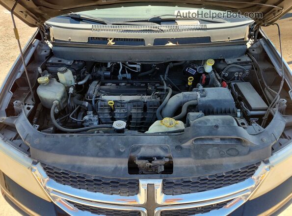 3C4PDCAB3GT185906 2016 DODGE JOURNEY Black Engine compartment view