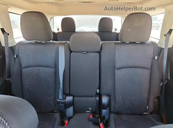 3C4PDCAB3GT185906 2016 DODGE JOURNEY Black Rear seats view