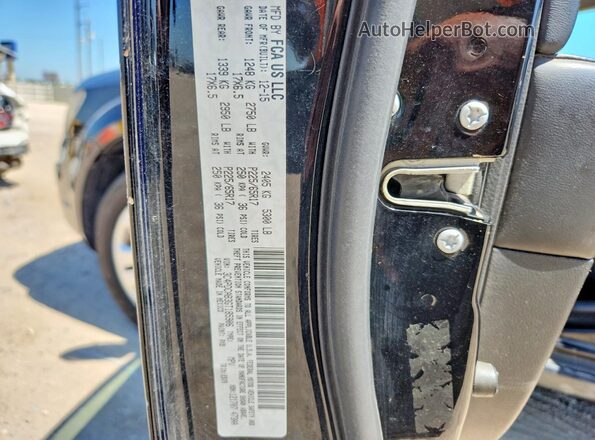 3C4PDCAB3GT185906 2016 DODGE JOURNEY Black VIN sticker view
