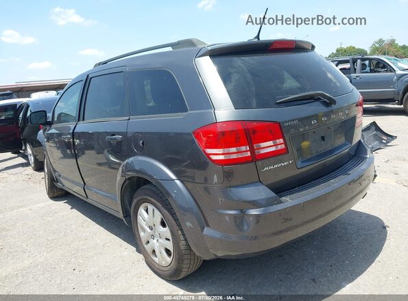 3C4PDCAB3GT219598 2016 DODGE JOURNEY Gray Задня ліва чверть