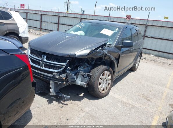 3C4PDCAB3GT219598 2016 DODGE JOURNEY Gray Передня ліва чверть